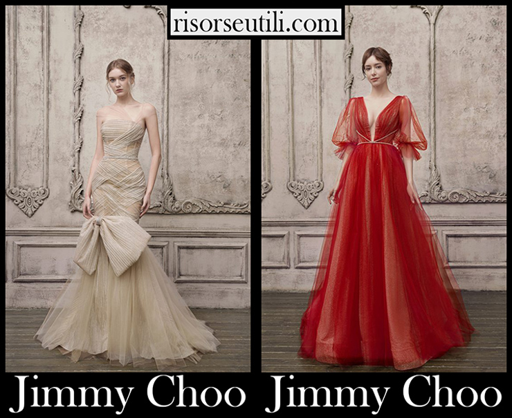 Jimmy Choo bridal collection 2022 wedding dresses