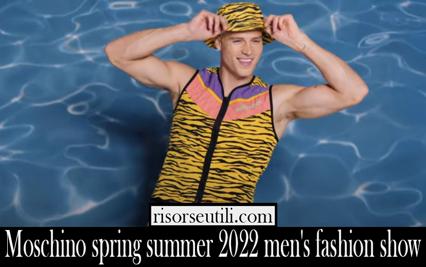 Moschino spring summer 2022 mens fashion show