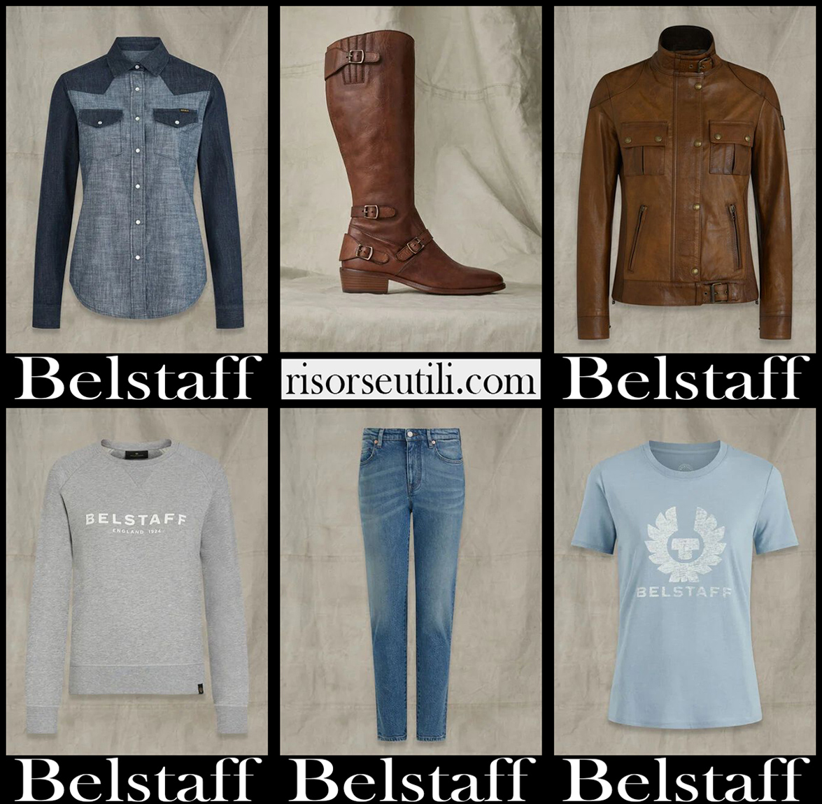New arrivals Belstaff 2022 womens fashion collection