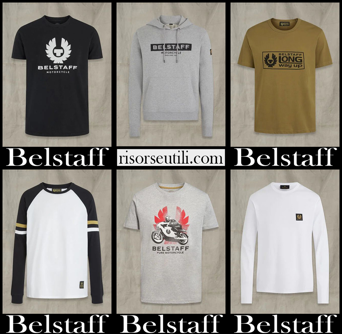 New arrivals Belstaff t shirts 2022 clothing mens fashion