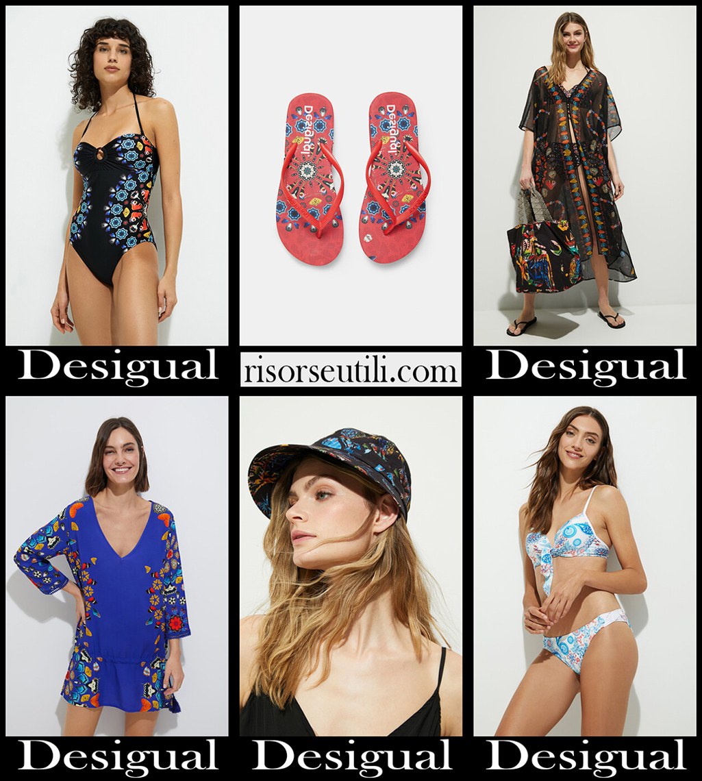 New arrivals Desigual beachwear 2021 swimwear