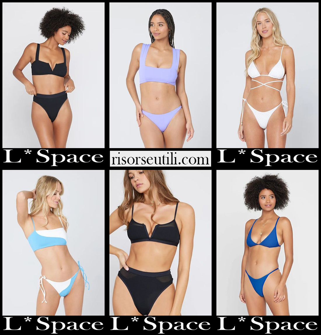 New arrivals L Space bikinis 2021 womens swimwear