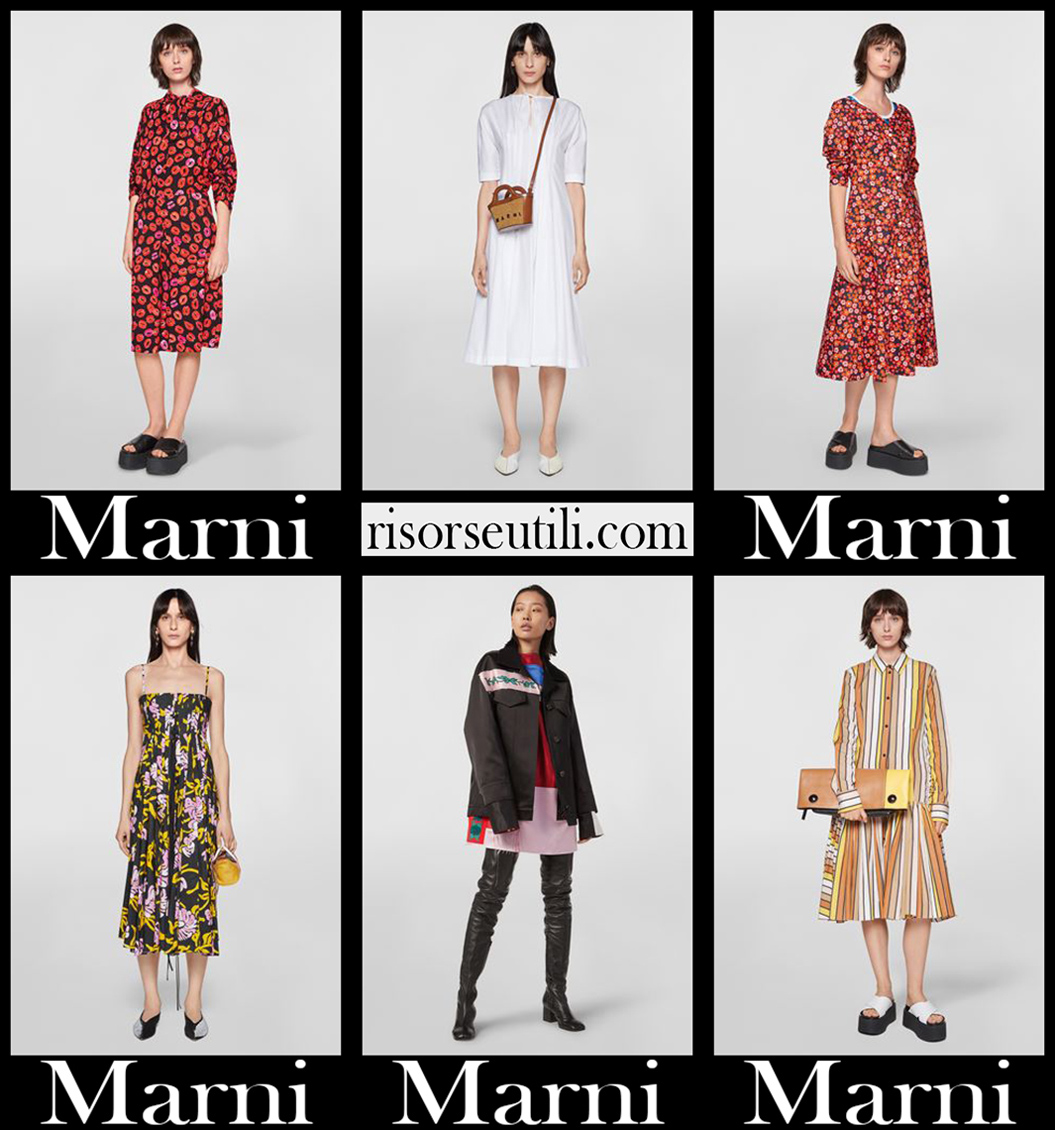 New arrivals Marni dresses 2021 womens fashion