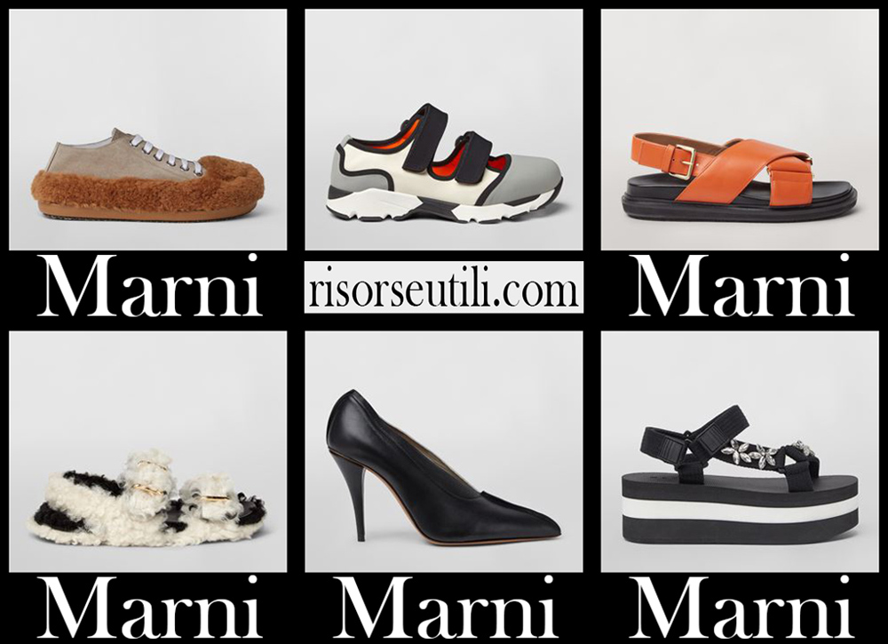 New arrivals Marni shoes 2021 womens footwear