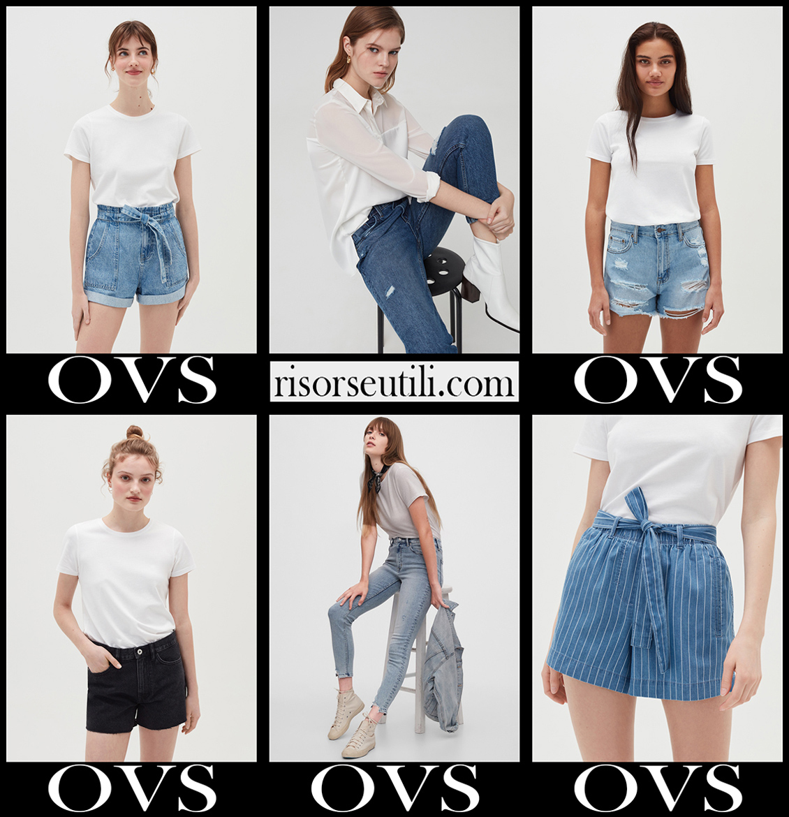 New arrivals OVS jeans 2021 womens fashion denim