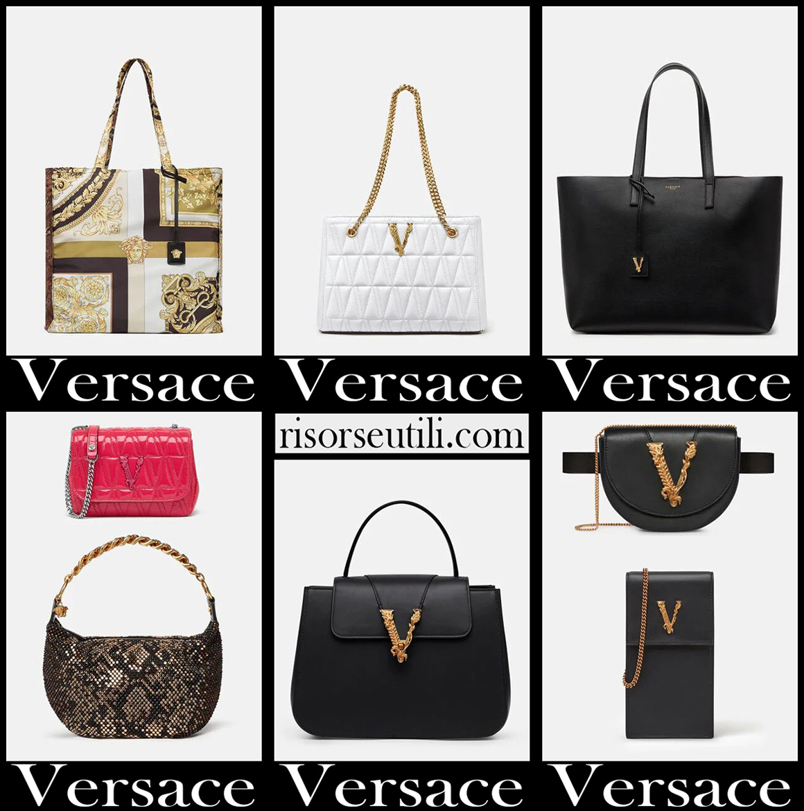 New arrivals Versace bags 2021 womens accessories