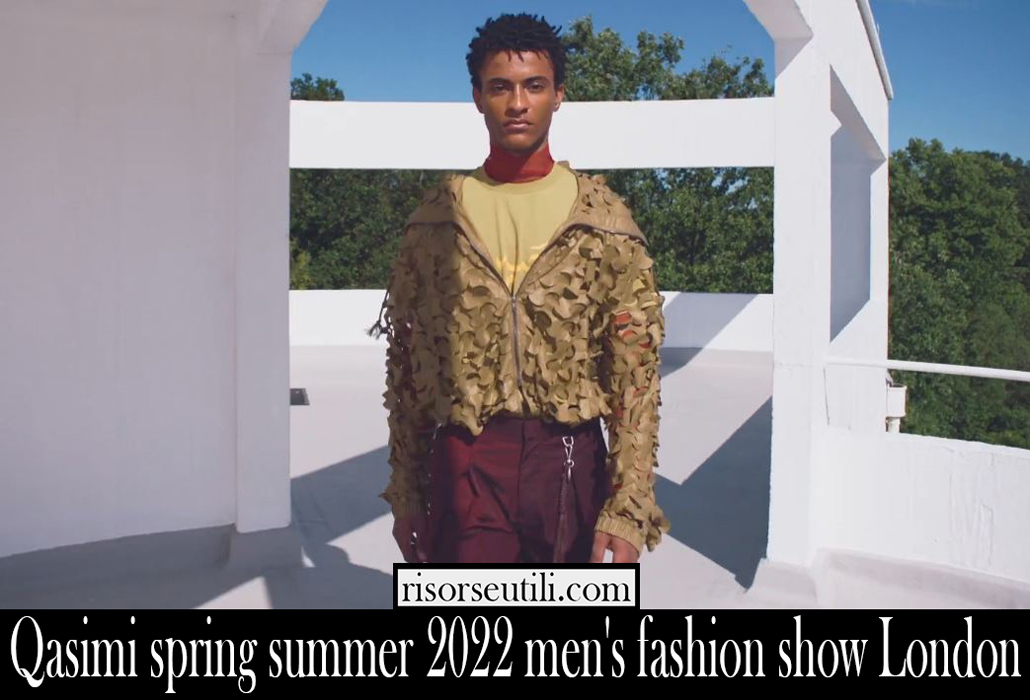 Qasimi spring summer 2022 mens fashion show London