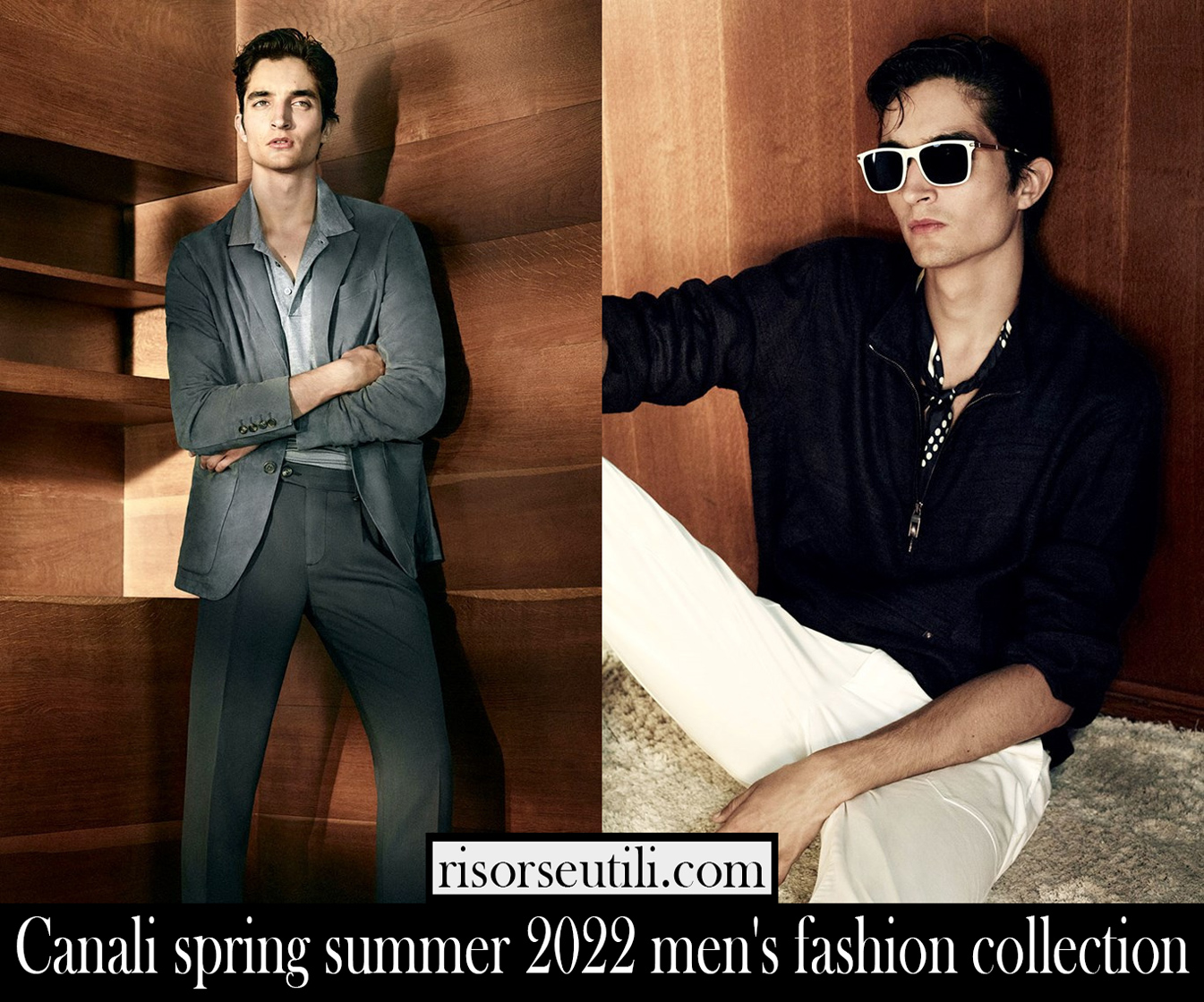Canali spring summer 2022 mens fashion collection