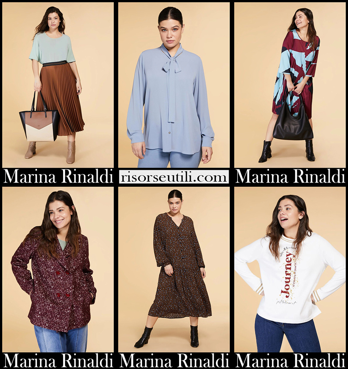 Curvy Marina Rinaldi plus size clothing womens fashion