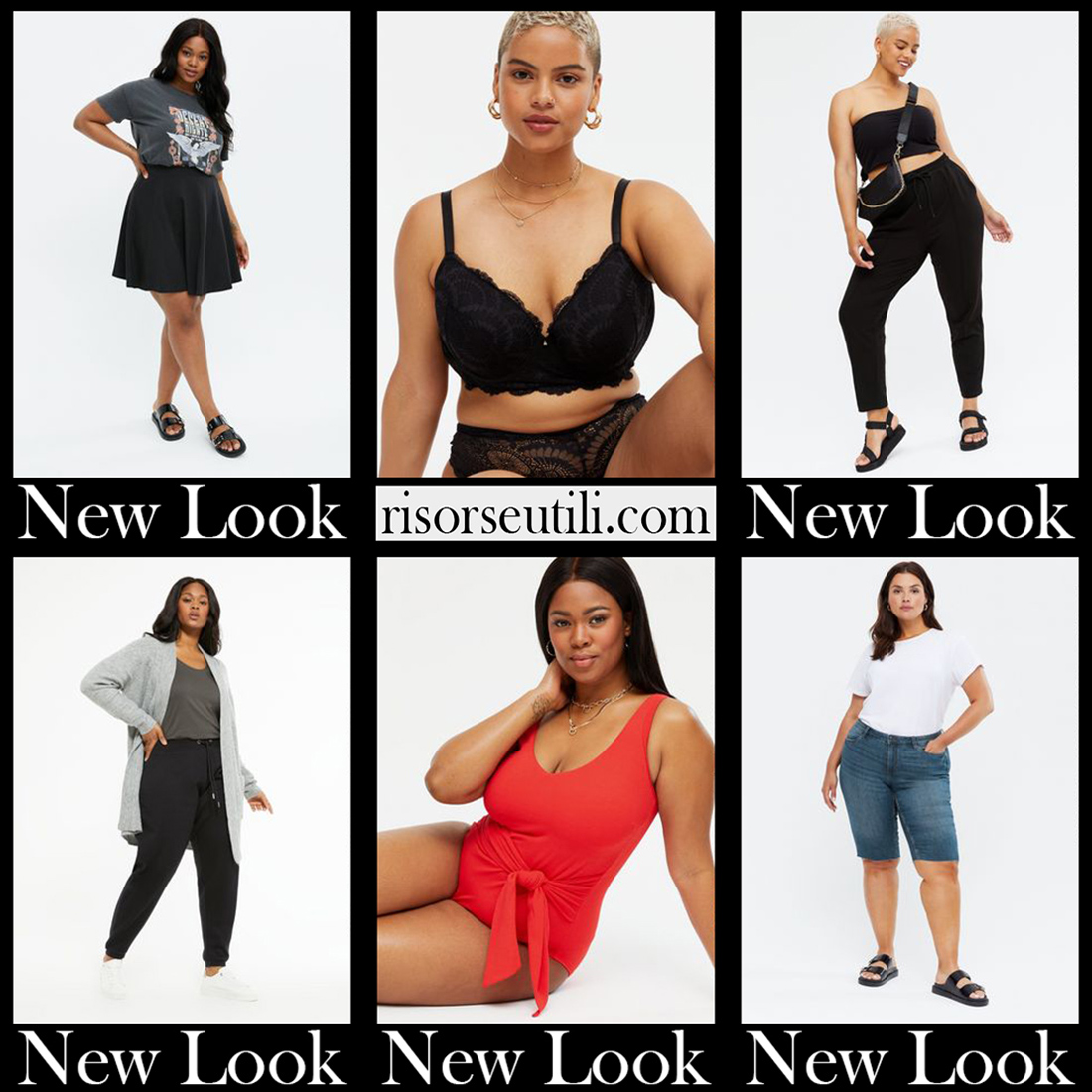 Curvy New Look plus size clothing womens fashion