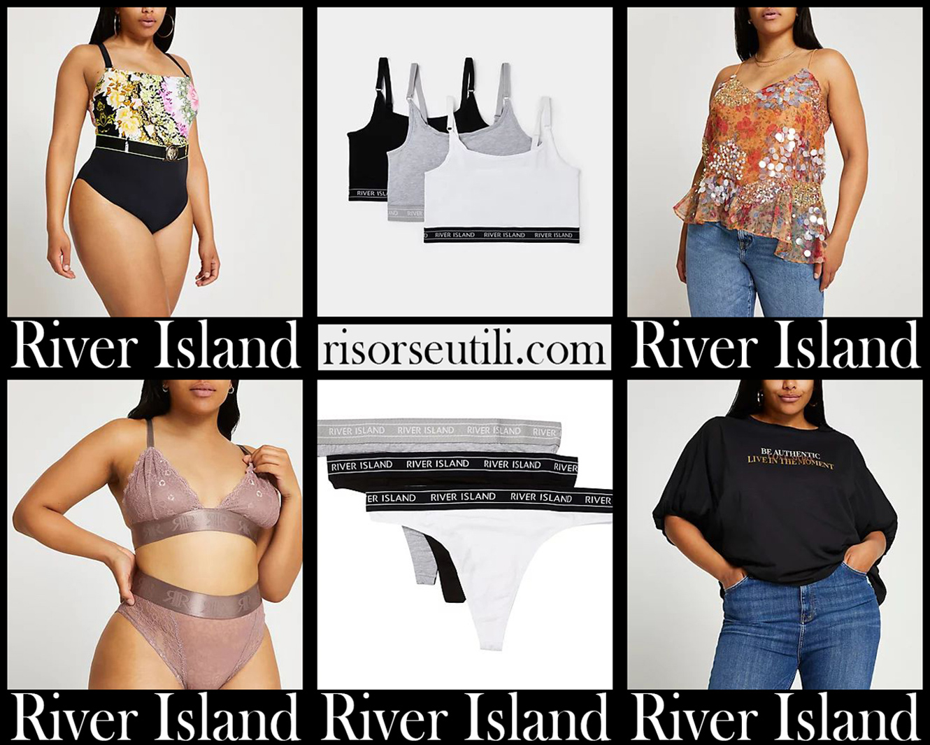 Curvy River Island plus size clothing womens fashion