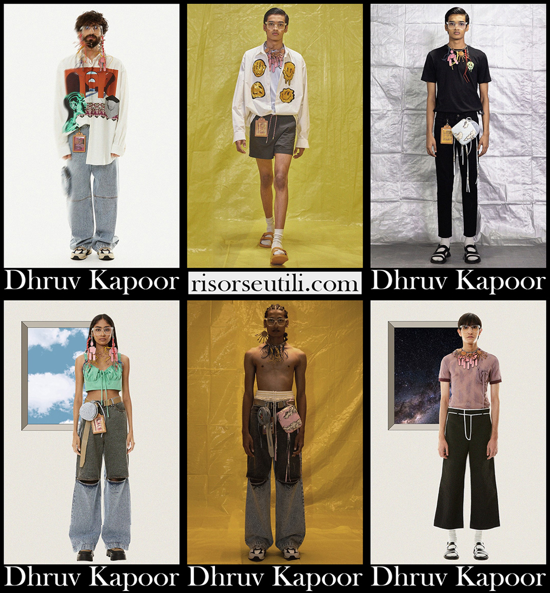 Dhruv Kapoor spring summer 2022 mens fashion