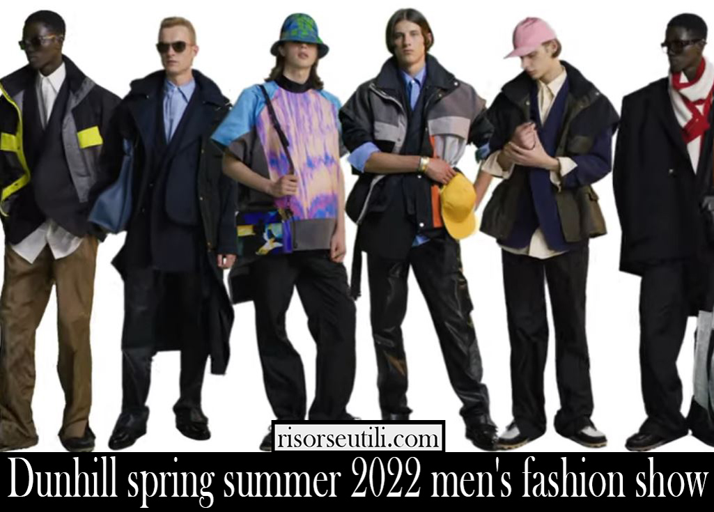 Dunhill spring summer 2022 mens fashion show