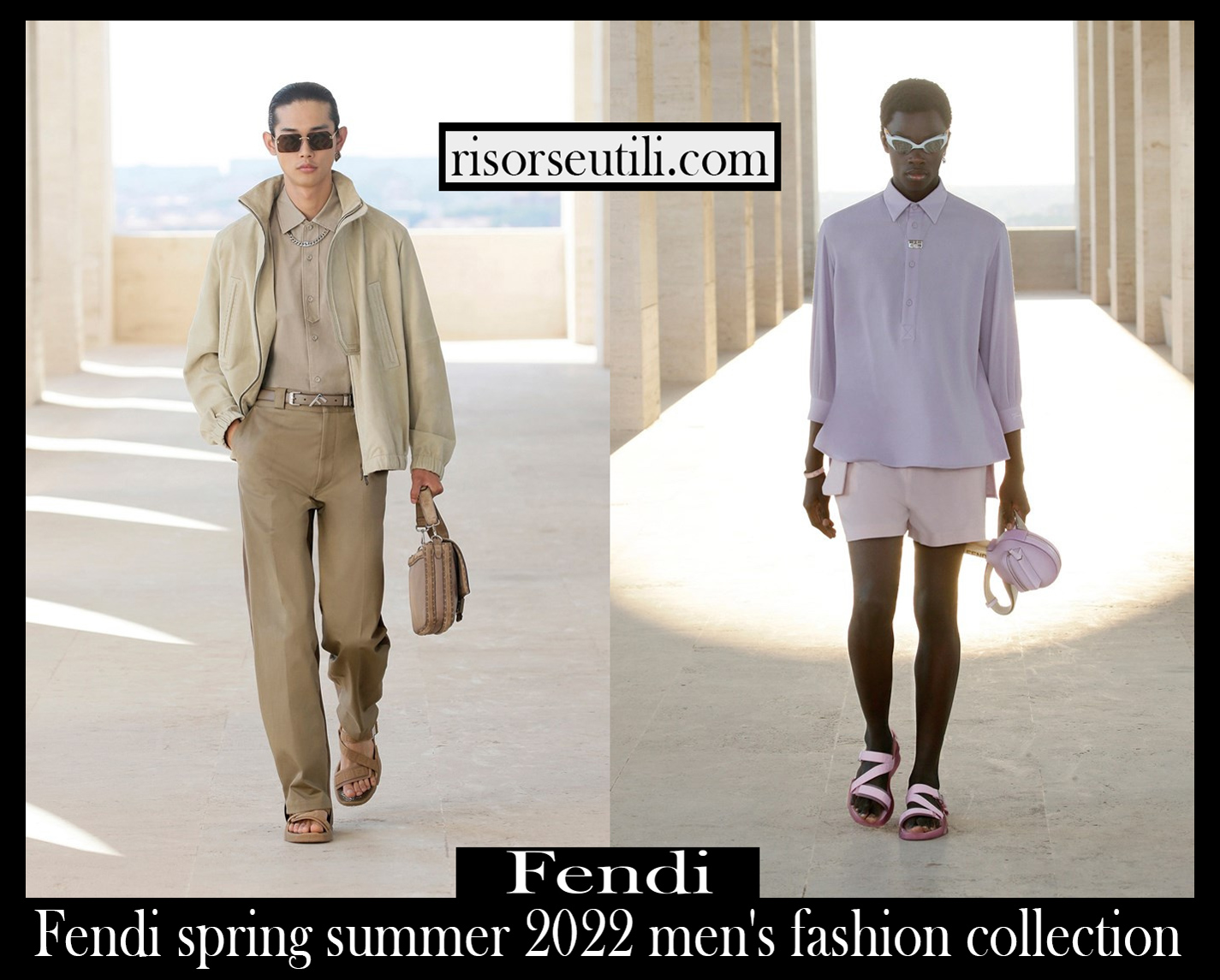Fendi spring summer 2022 mens fashion collection