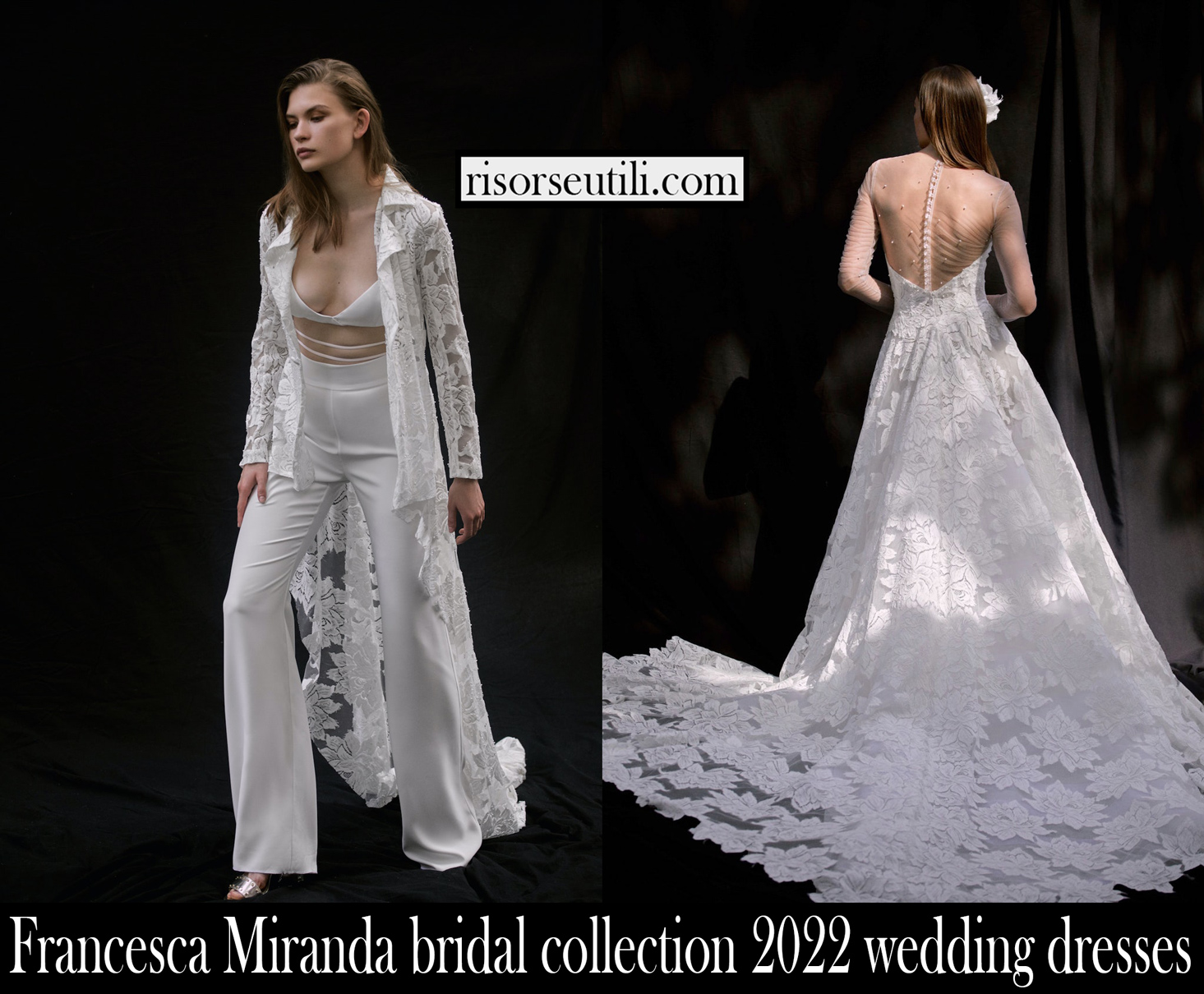 Francesca Miranda bridal collection 2022 wedding dresses