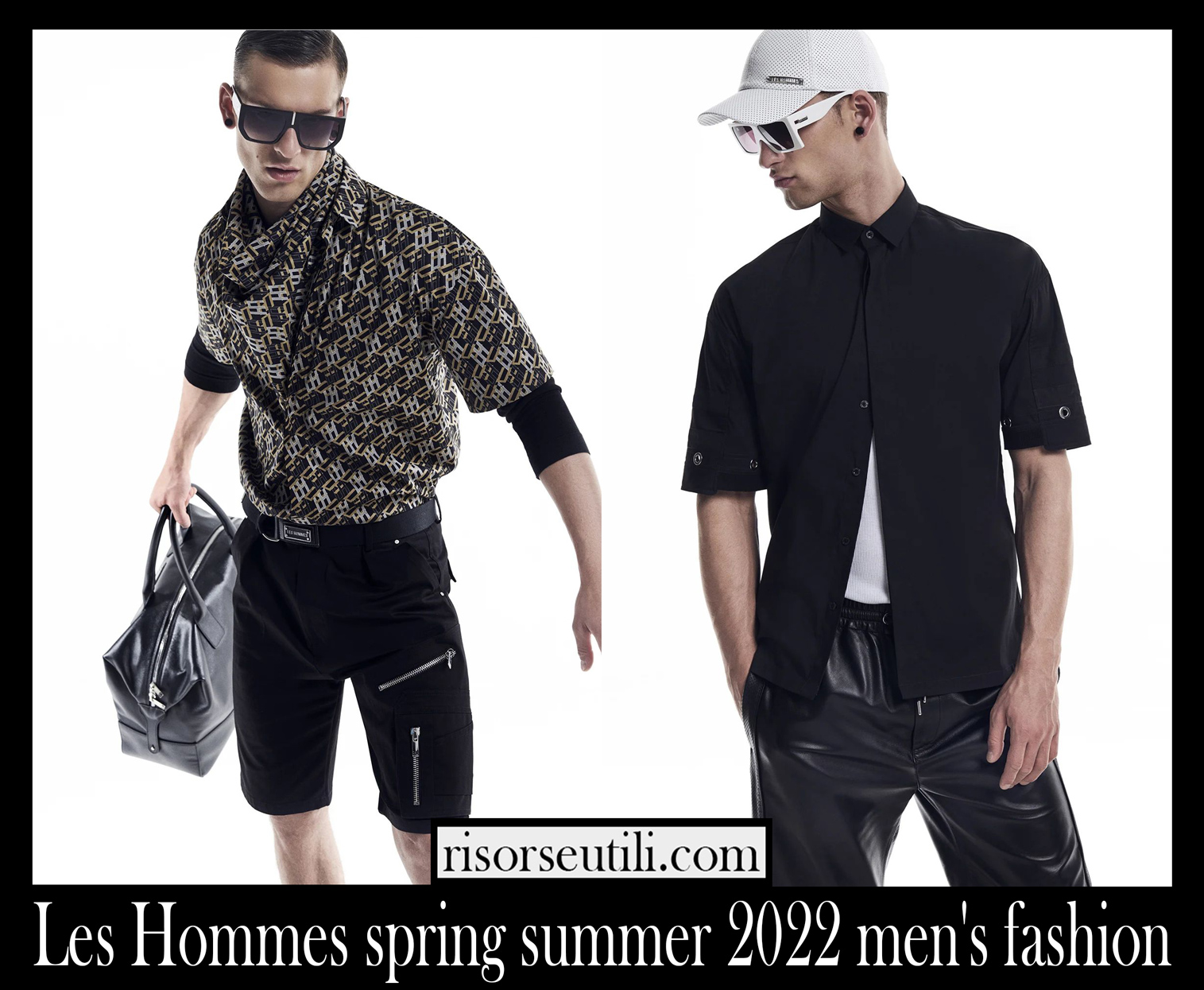 Les Hommes spring summer 2022 mens fashion