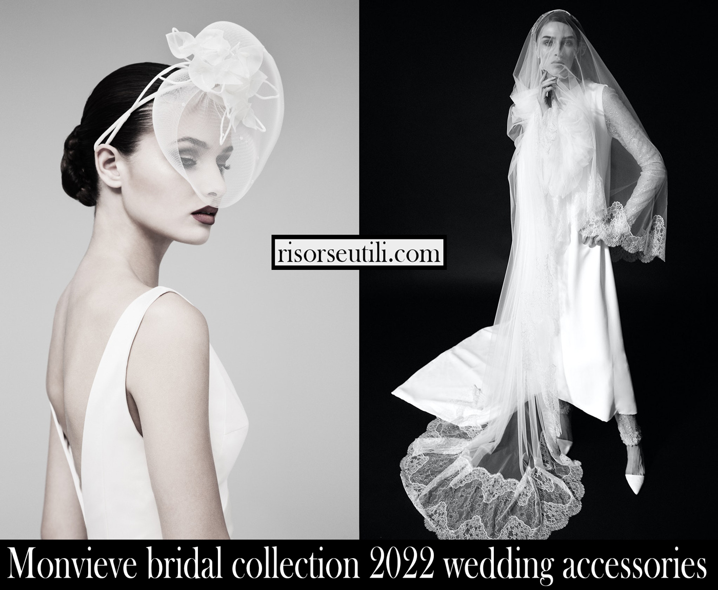 Monvieve bridal collection 2022 wedding accessories