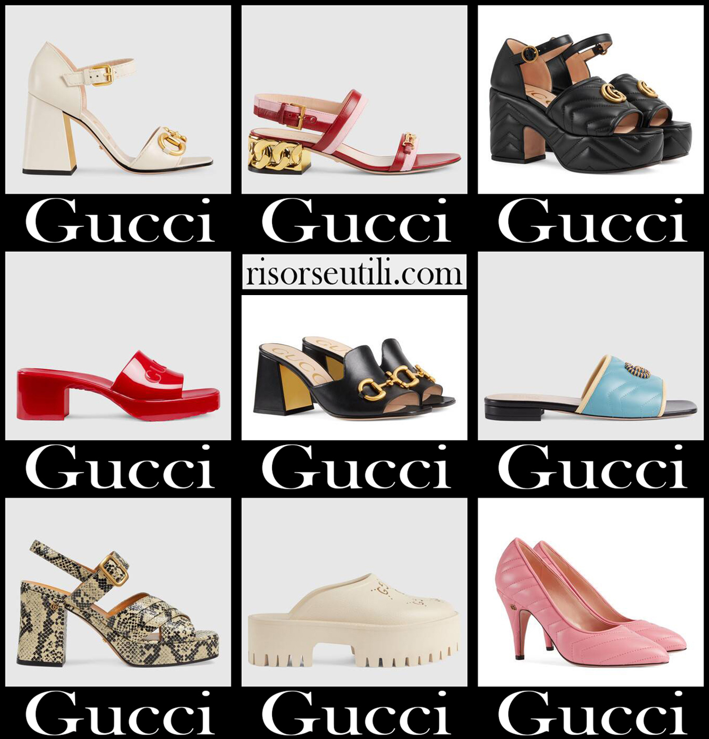 New arrivals Gucci shoes accessories womens footwear
