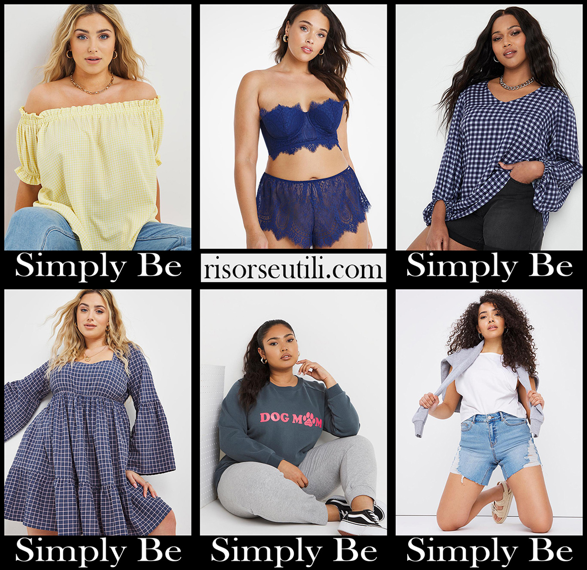 New arrivals plus size Simply Be curvy fashion clothing