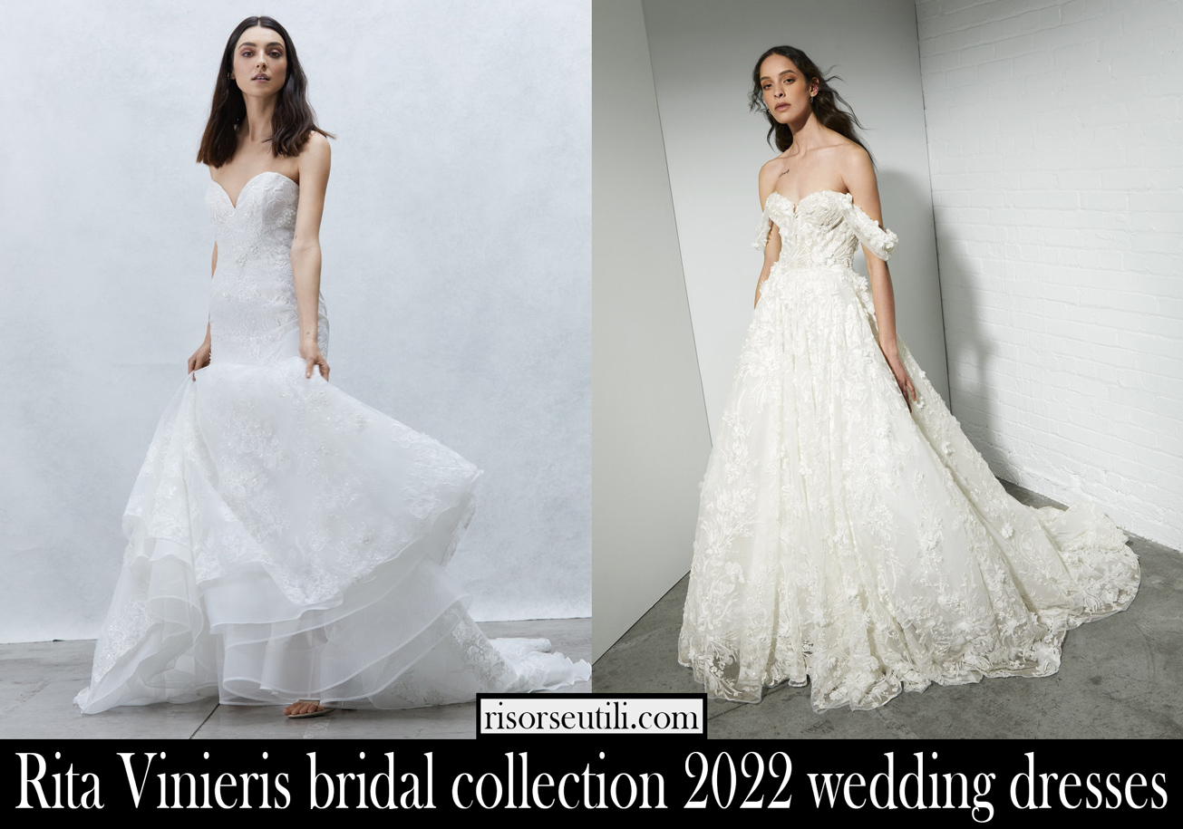Rita Vinieris bridal collection 2022 wedding dresses