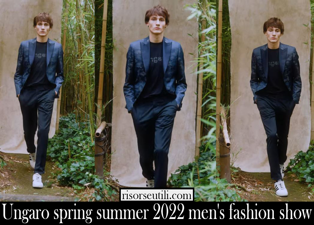 Ungaro spring summer 2022 mens fashion show
