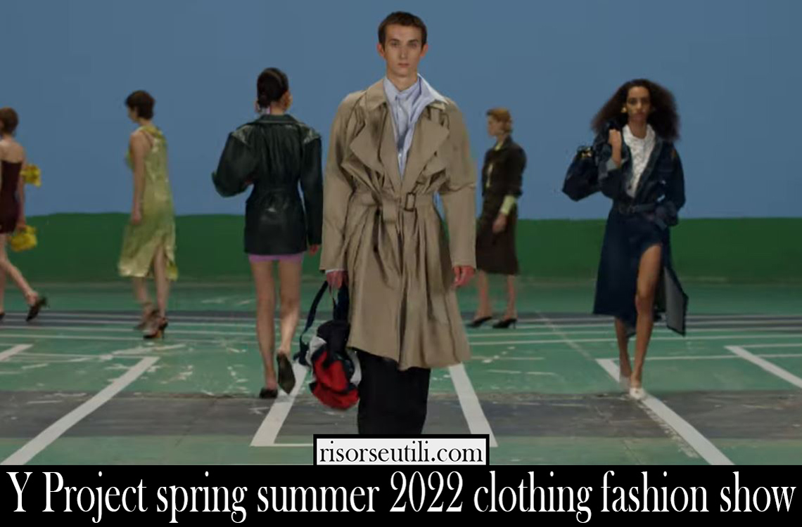 Y Project spring summer 2022 clothing fashion show