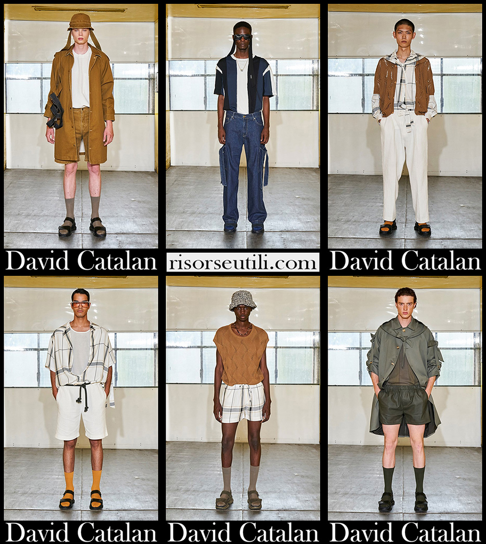 David Catalan spring summer 2022 mens fashion