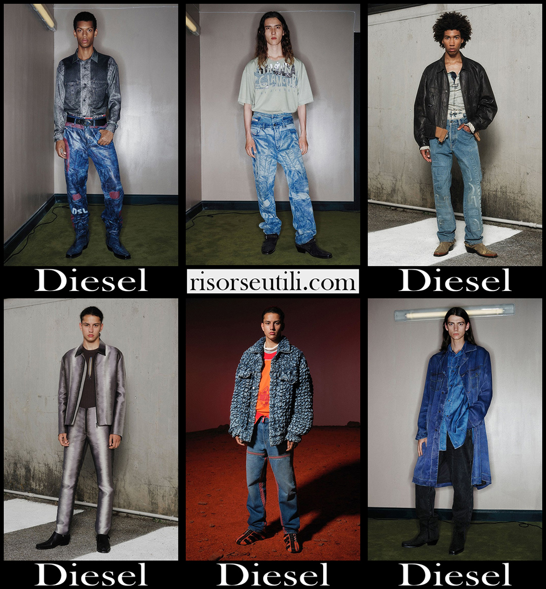 Diesel spring summer 2022 mens fashion collection Diesel spring summer 2022 mens fashion collection