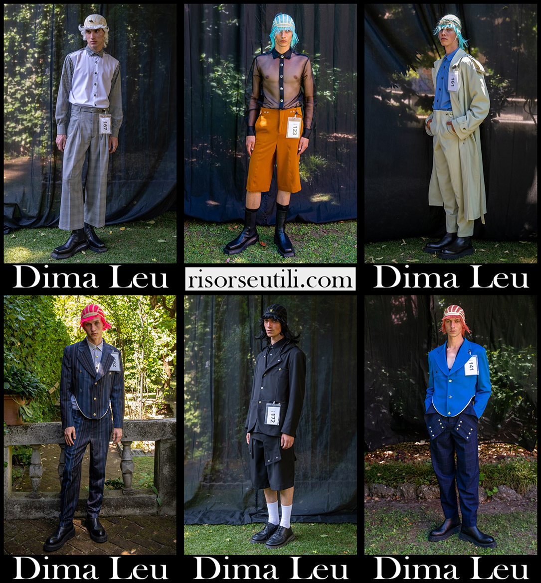 Dima Leu spring summer 2022 mens fashion collection