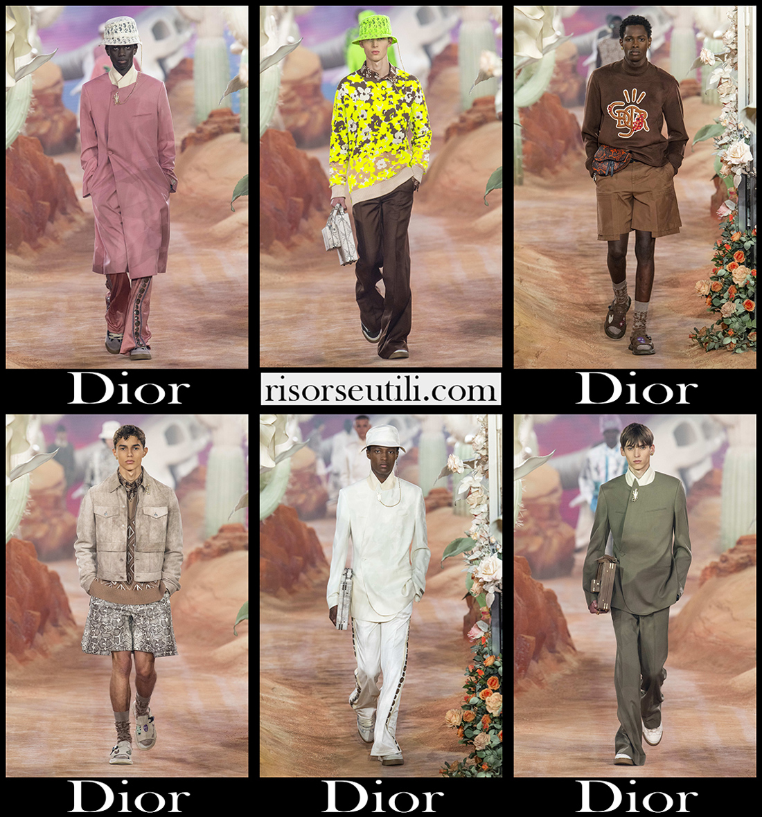 Dior spring summer 2022 mens fashion collection