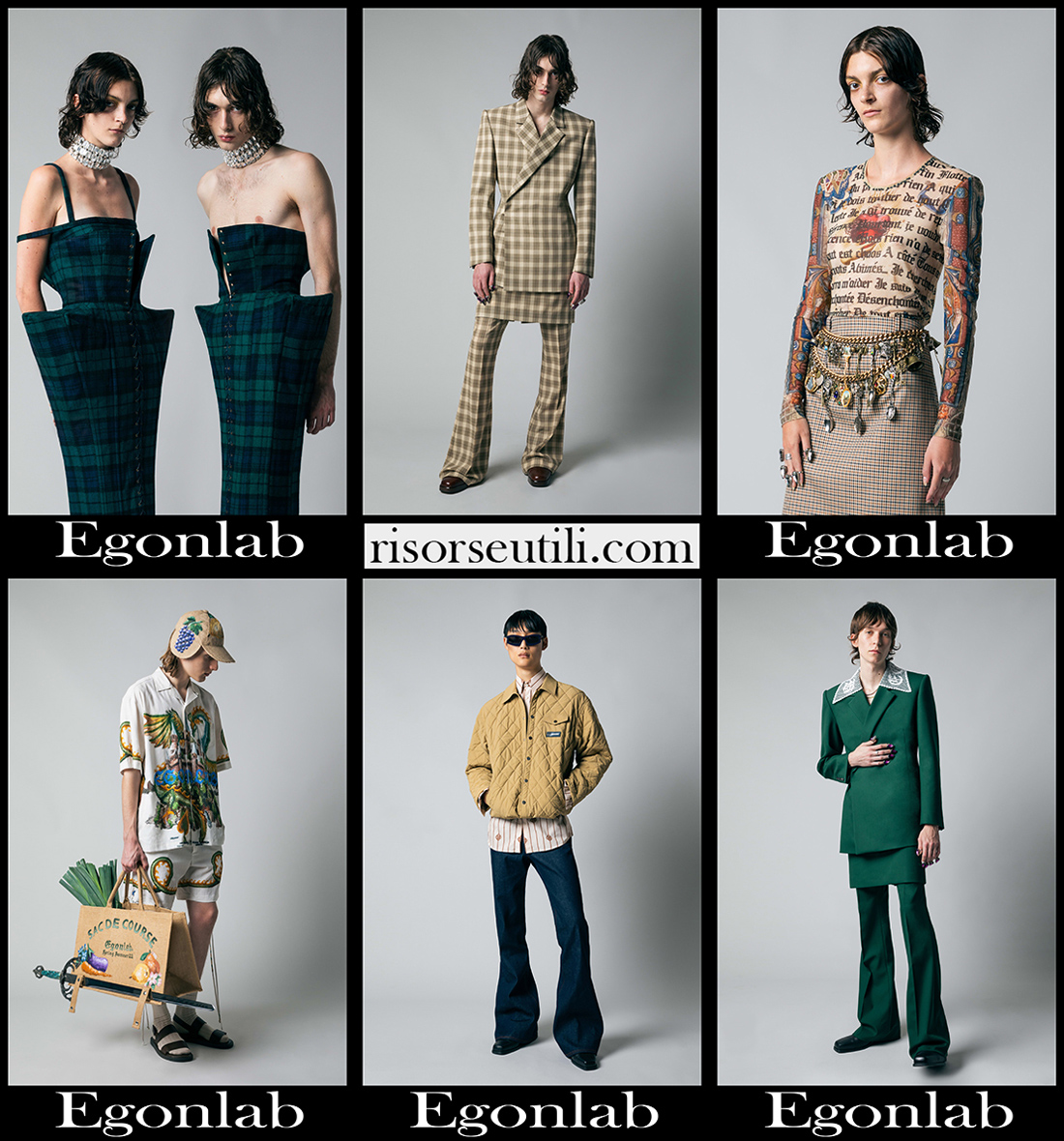 Egonlab fall winter 2023-2024 clothing fashion show