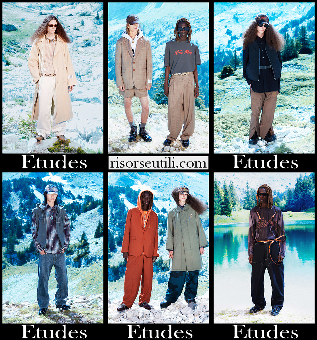 Etudes spring summer 2022 clothing fashion collection Etudes spring summer 2022 clothing fashion collection