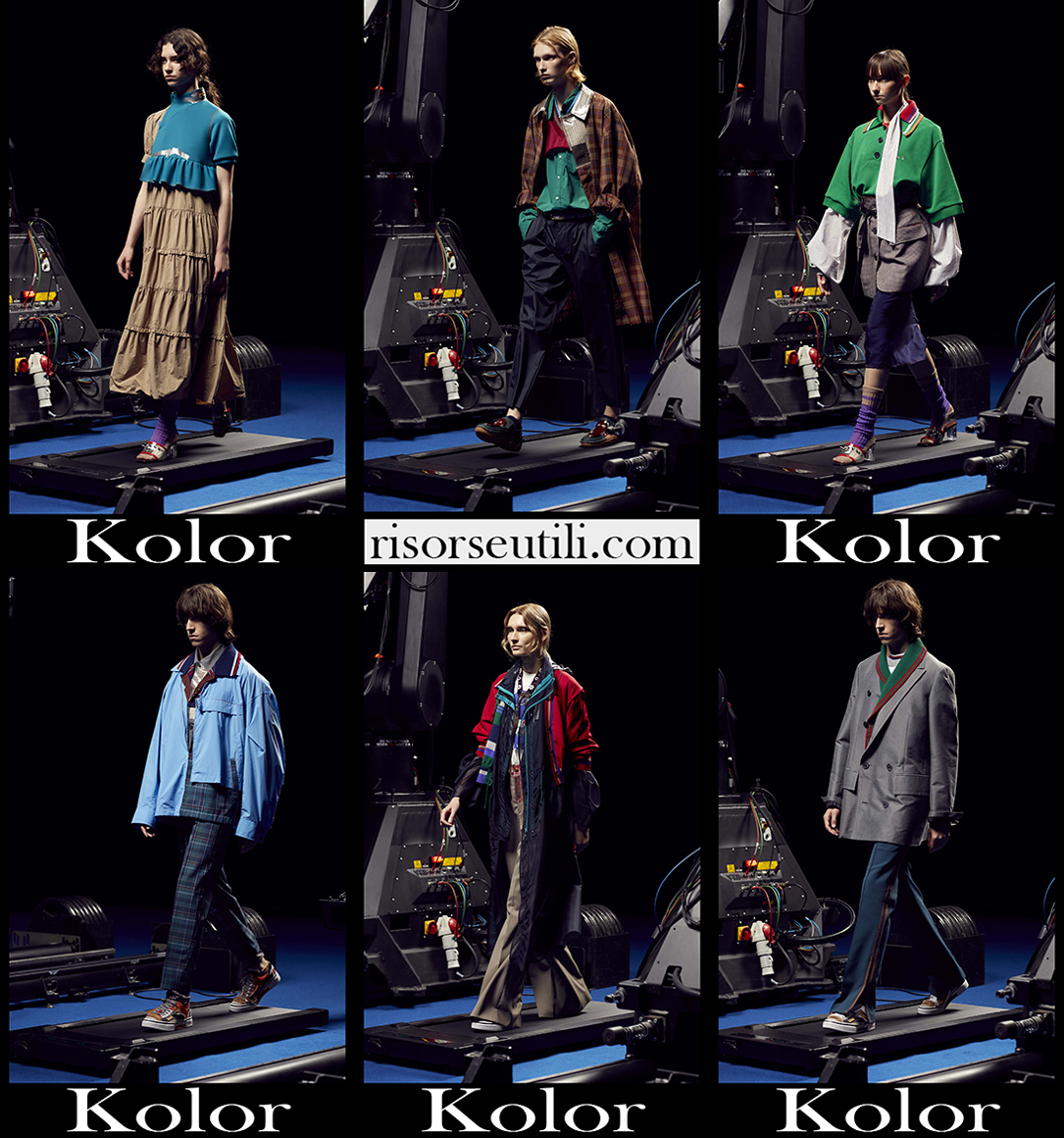 Kolor spring summer 2022 clothing fashion collection Kolor spring summer 2022 clothing fashion collection