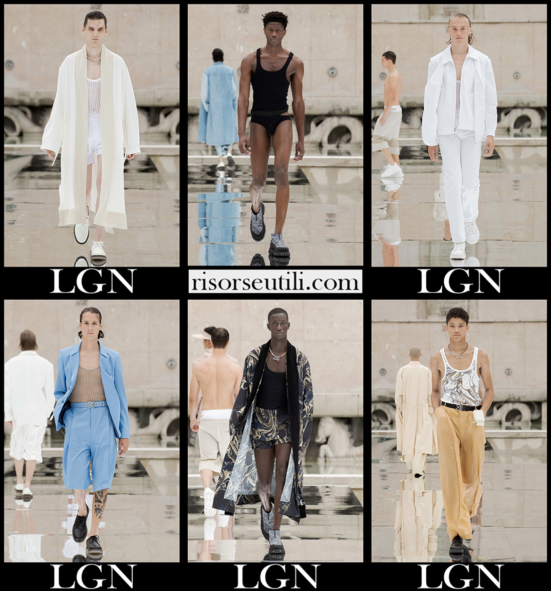 LGN spring summer 2022 mens fashion collection