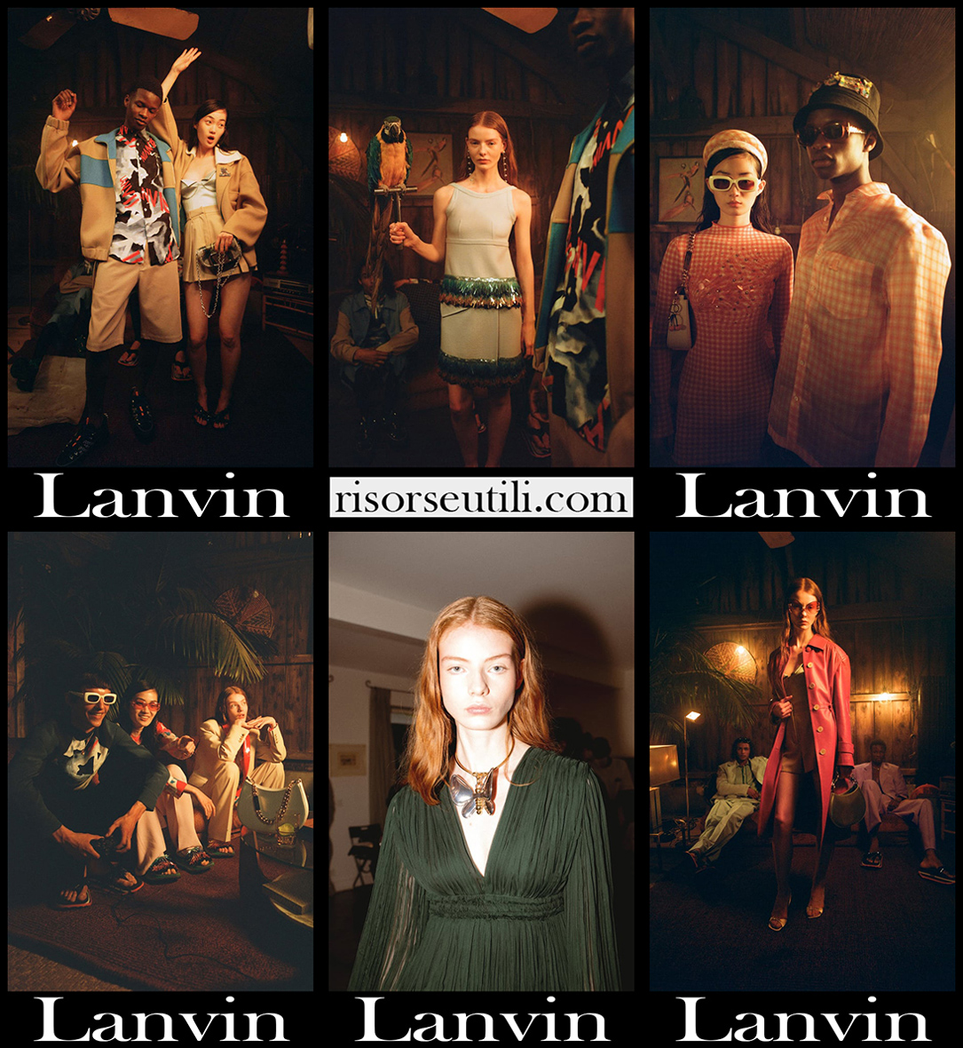 Lanvin spring summer 2022 clothing fashion collection
