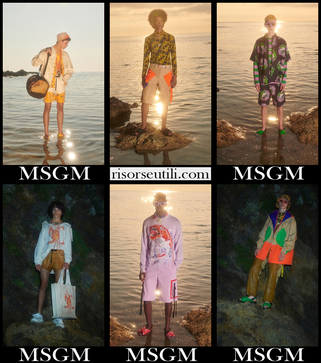 MSGM spring summer 2022 mens fashion collection
