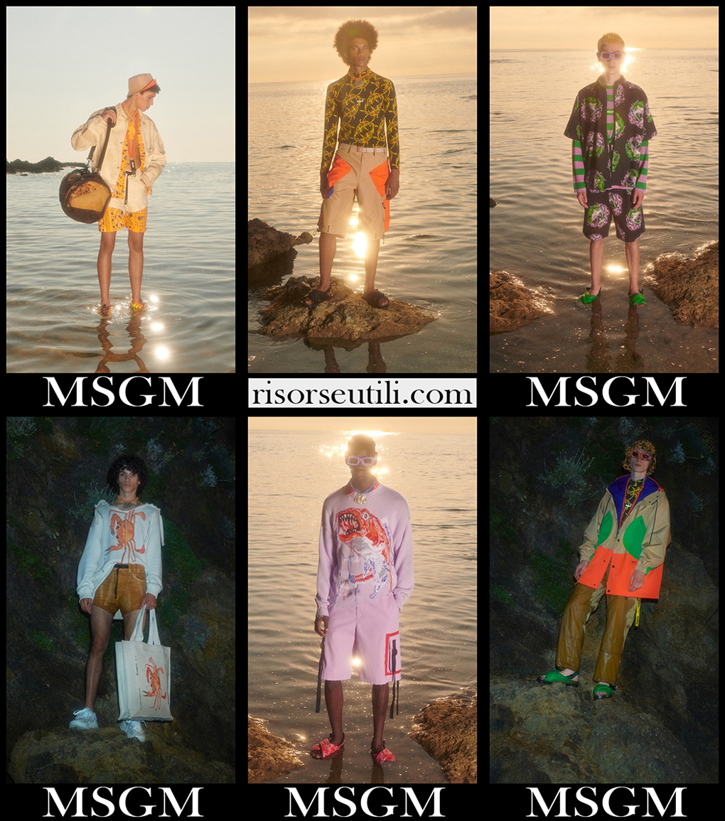 MSGM spring summer 2022 mens fashion collection MSGM spring summer 2022 mens fashion collection