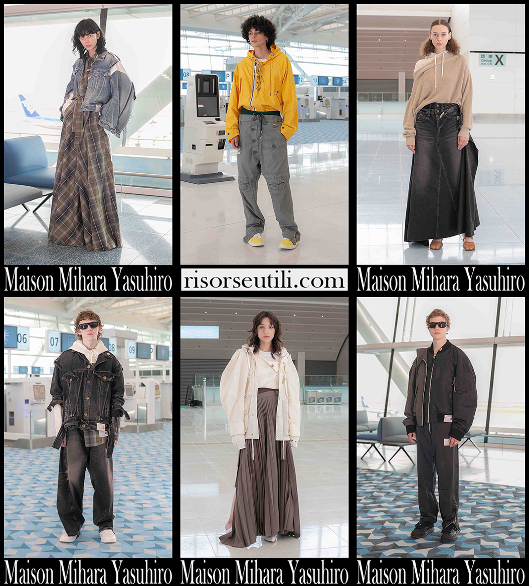 Mihara Yasuhiro spring summer 2022 fashion collection