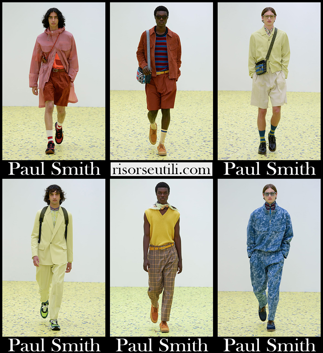 Paul Smith spring summer 2022 mens fashion collection