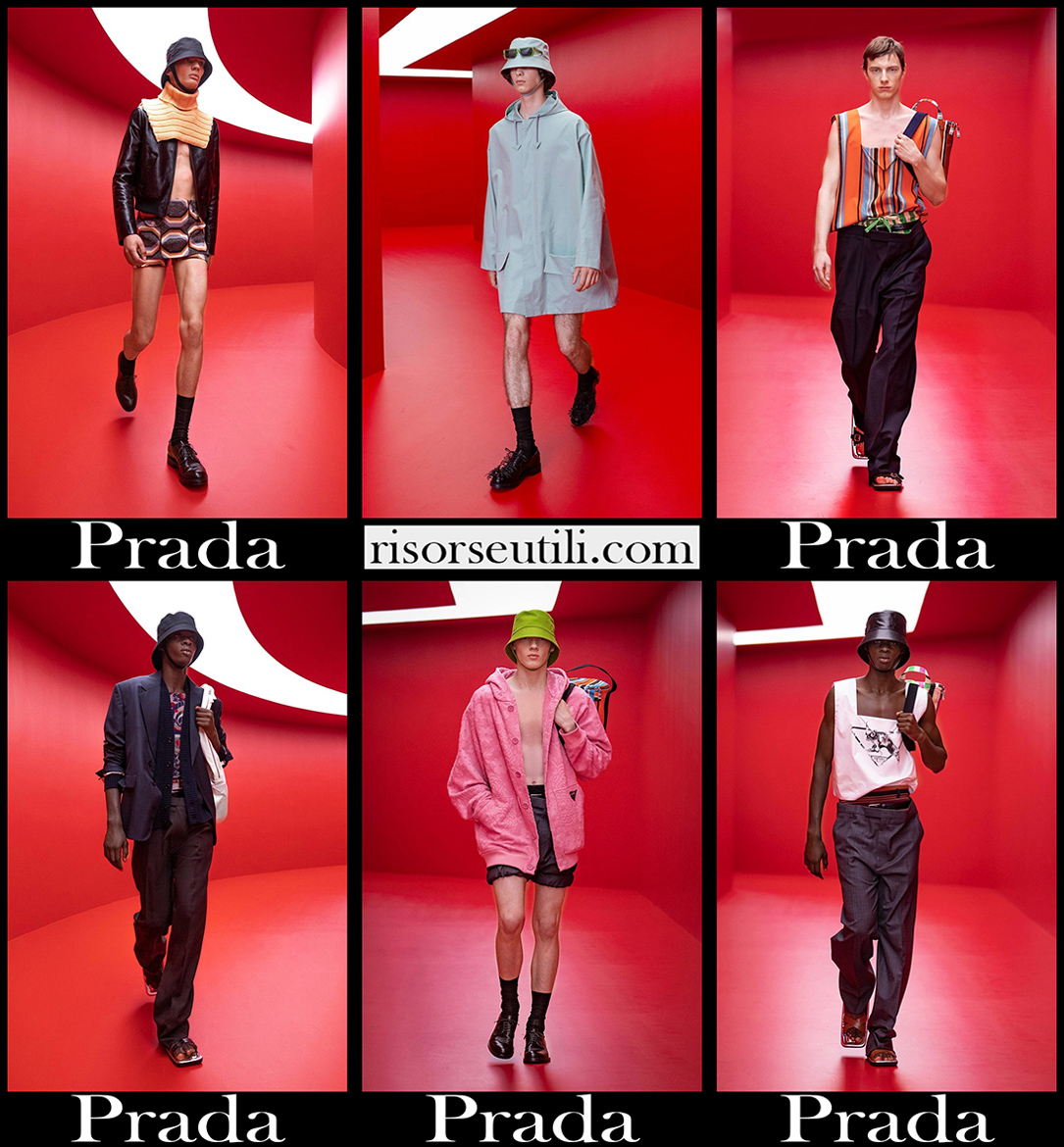 Prada spring summer 2022 mens fashion collection Prada spring summer 2022 mens fashion collection