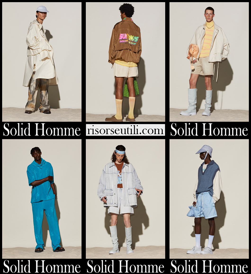 Solid Homme spring summer 2022 mens fashion
