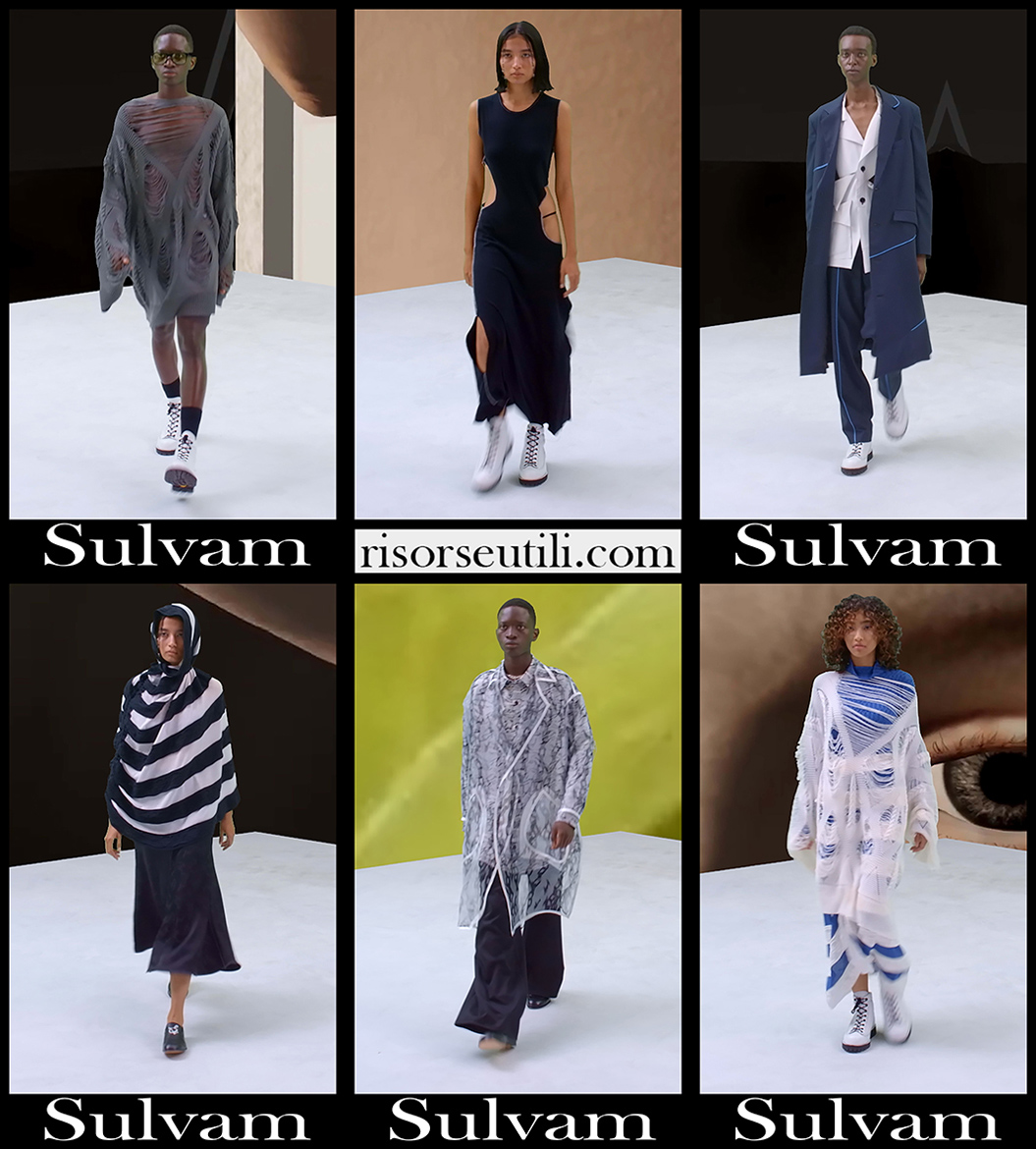 Sulvam spring summer 2022 clothing fashion collection