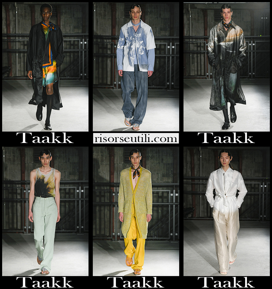 Taakk spring summer 2022 mens fashion collection Taakk spring summer 2022 mens fashion collection