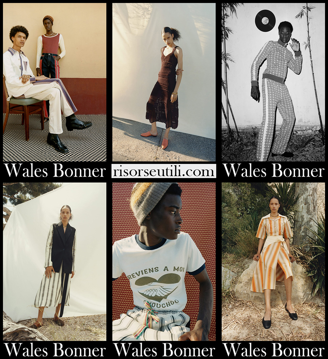 Wales Bonner spring summer 2022 clothing fashion