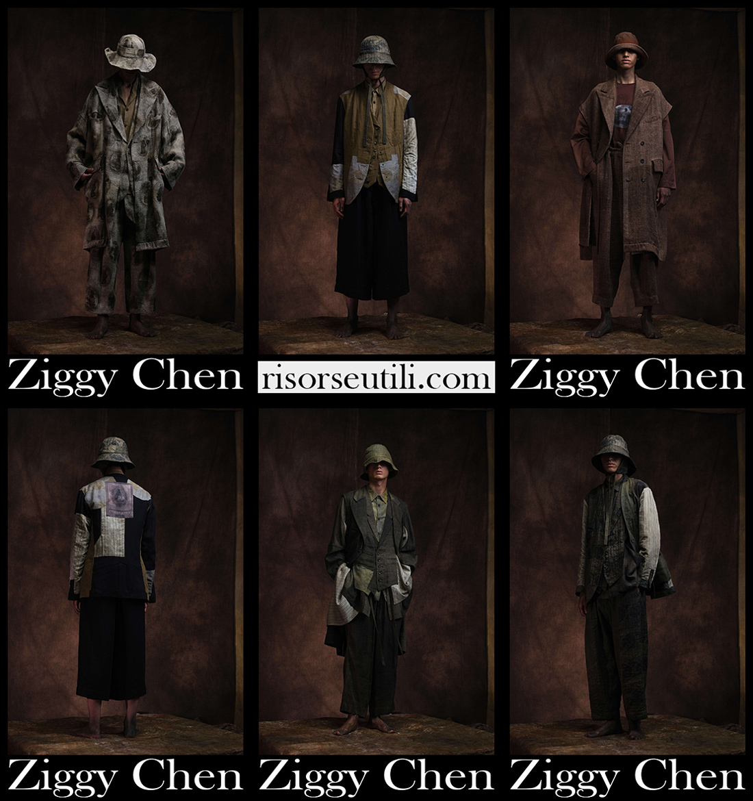 Ziggy Chen spring summer 2022 mens fashion collection