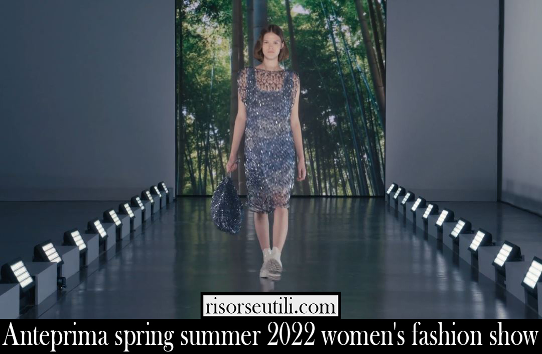 Anteprima spring summer 2022 womens fashion show