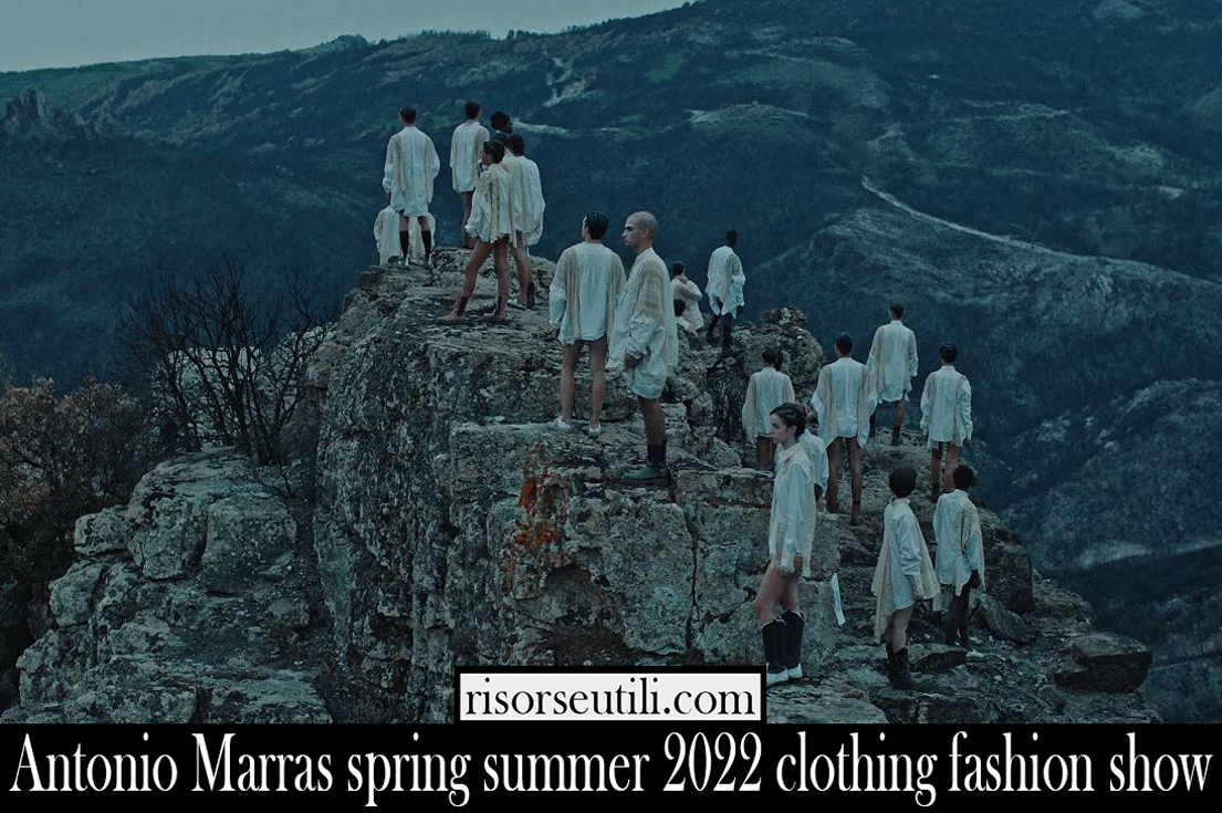 Antonio Marras spring summer 2022 clothing fashion show