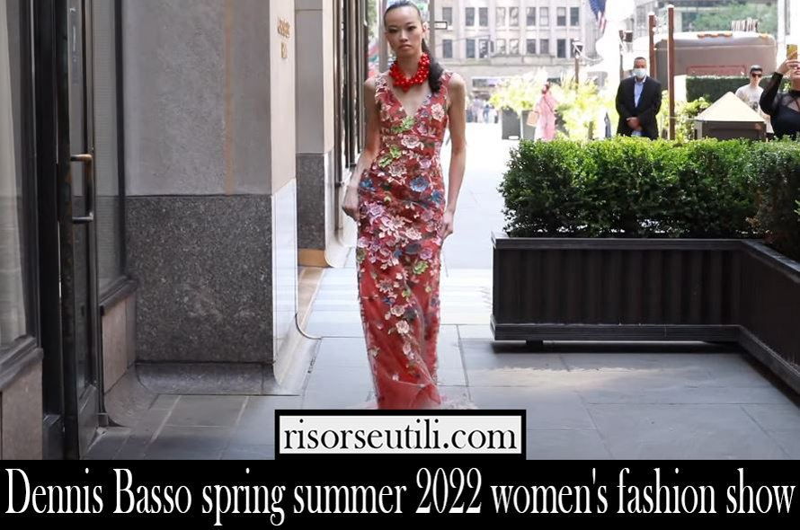 Dennis Basso spring summer 2022 womens fashion show