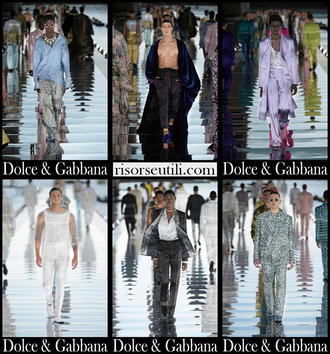 Dolce Gabbana haute couture mens fashion collection