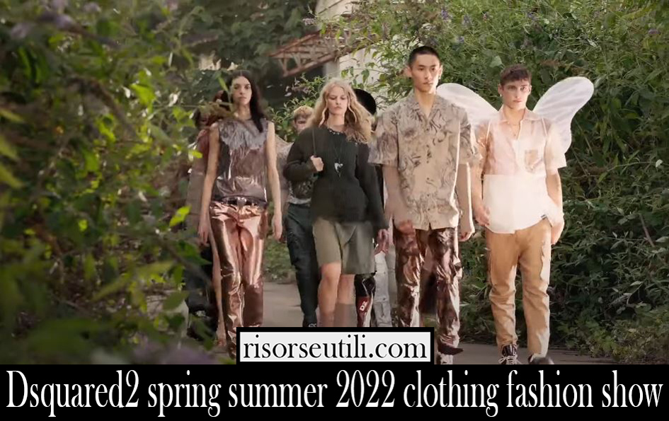 Dsquared2 spring summer 2022 clothing fashion show